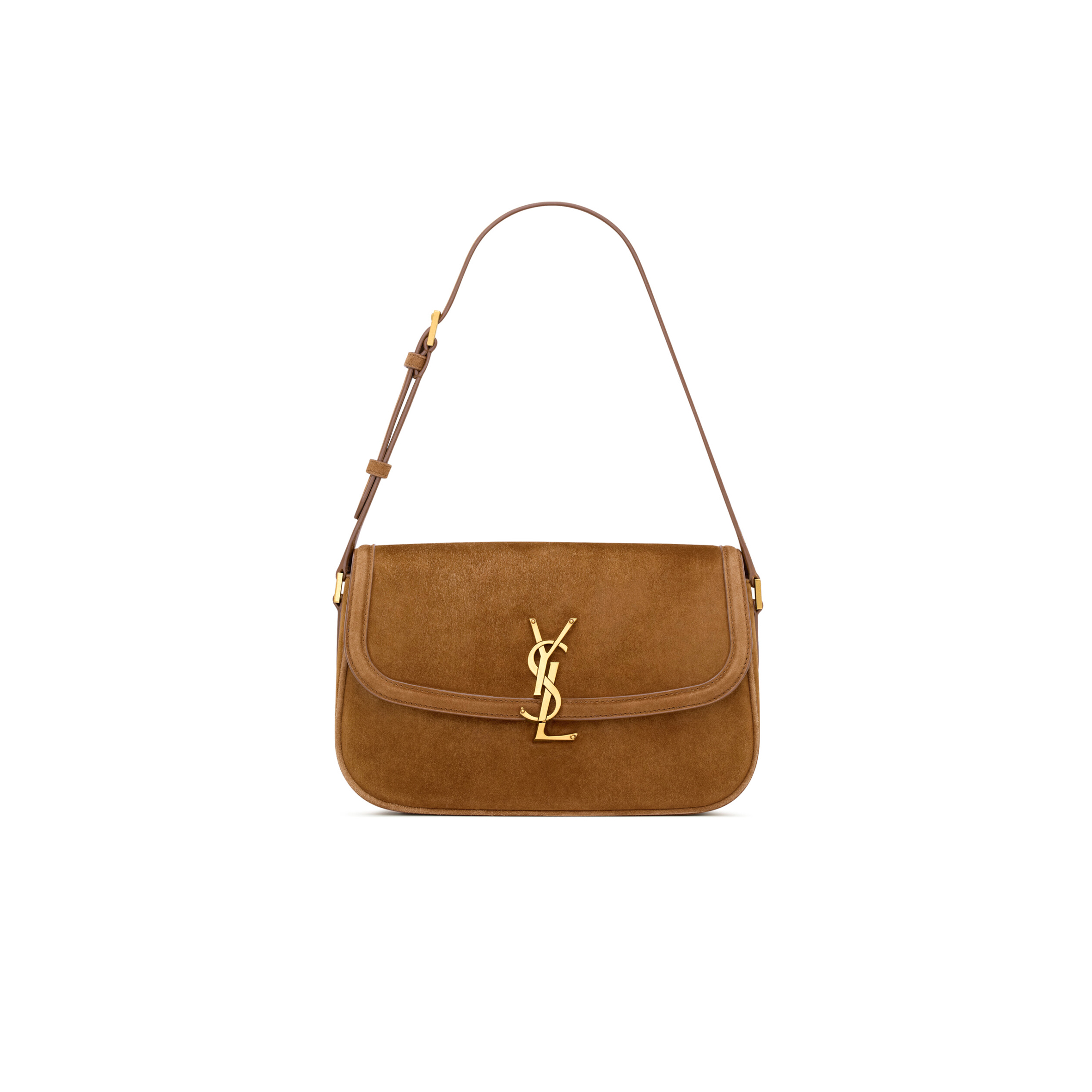 YSL SOLFERINO SMALL IN SUEDE 8323301U80W2916 (24.5*15*8.5cm)